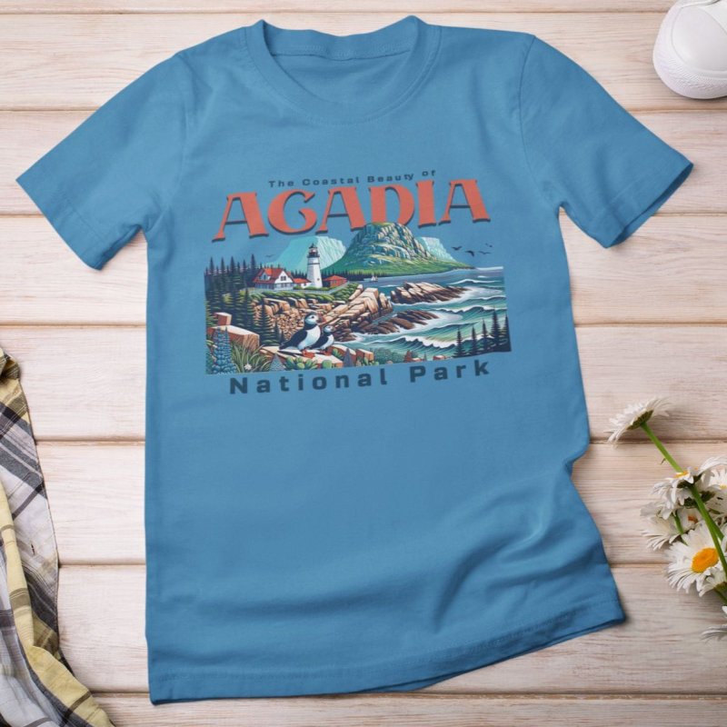 Acadia National Park Tee - T-Shirt by Journey Emporium