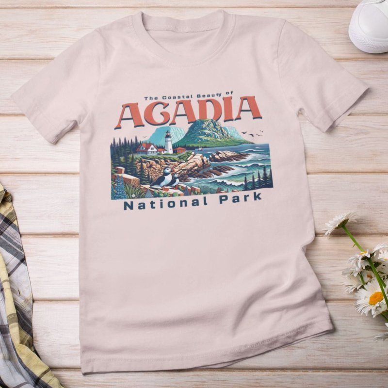 Acadia National Park Tee - T-Shirt by Journey Emporium