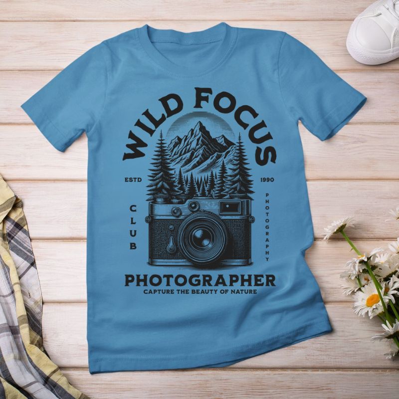 Wild Focus - Photography Tee