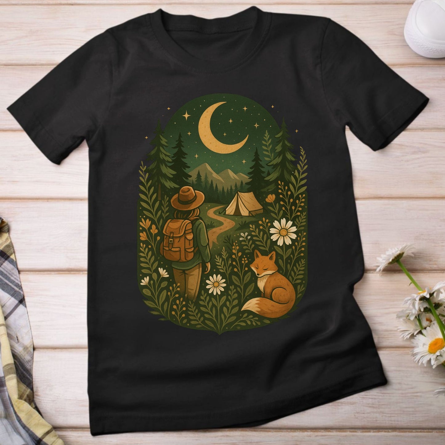 Nature By Night Illustrative Tee