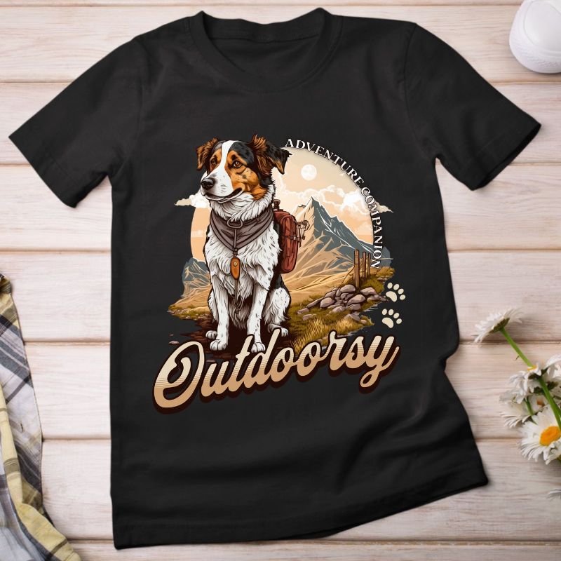 Outdoor Adventure Dog T-Shirt