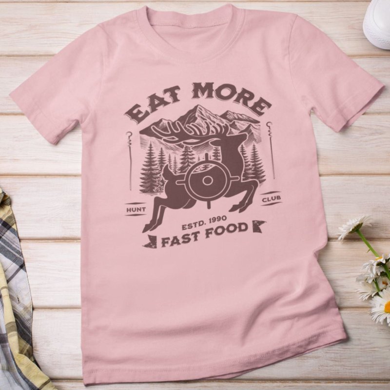 Fast Food Hunting Season Tee - T-Shirt by Journey Emporium