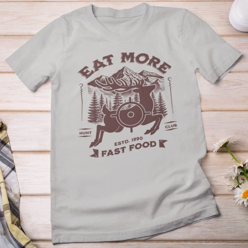 Fast Food Hunting Season Tee - T-Shirt by Journey Emporium