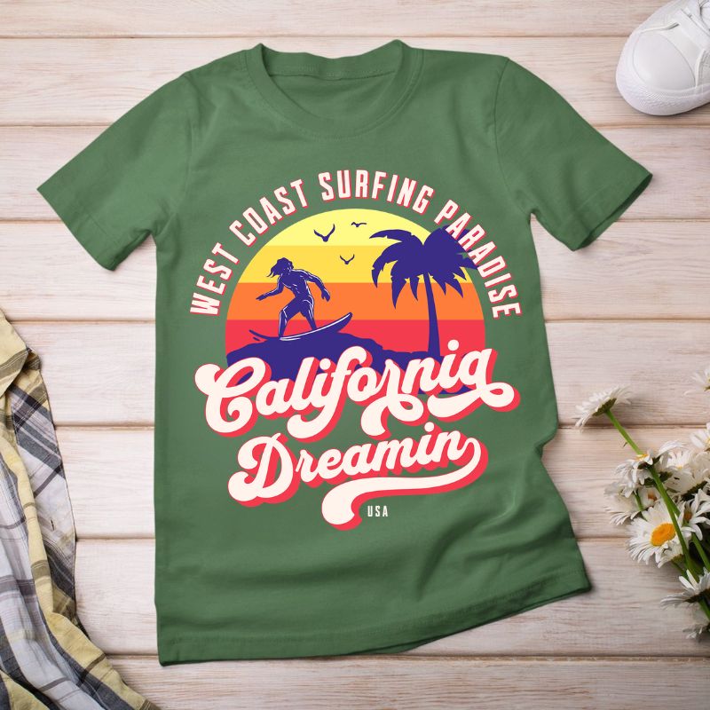 California Dreamin' Surf Tee
