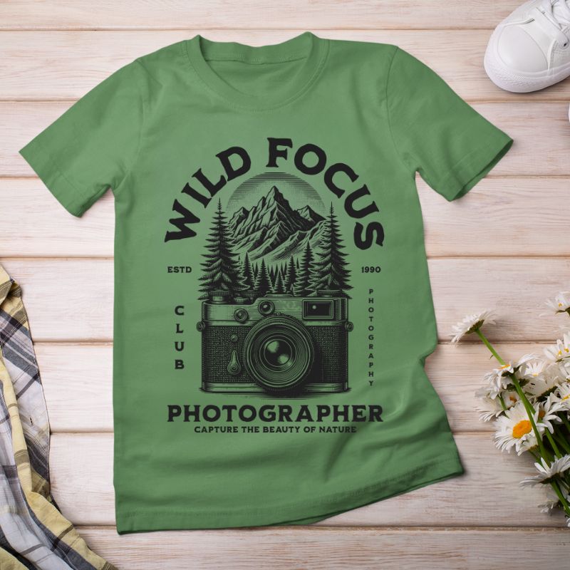 Wild Focus - Photography Tee