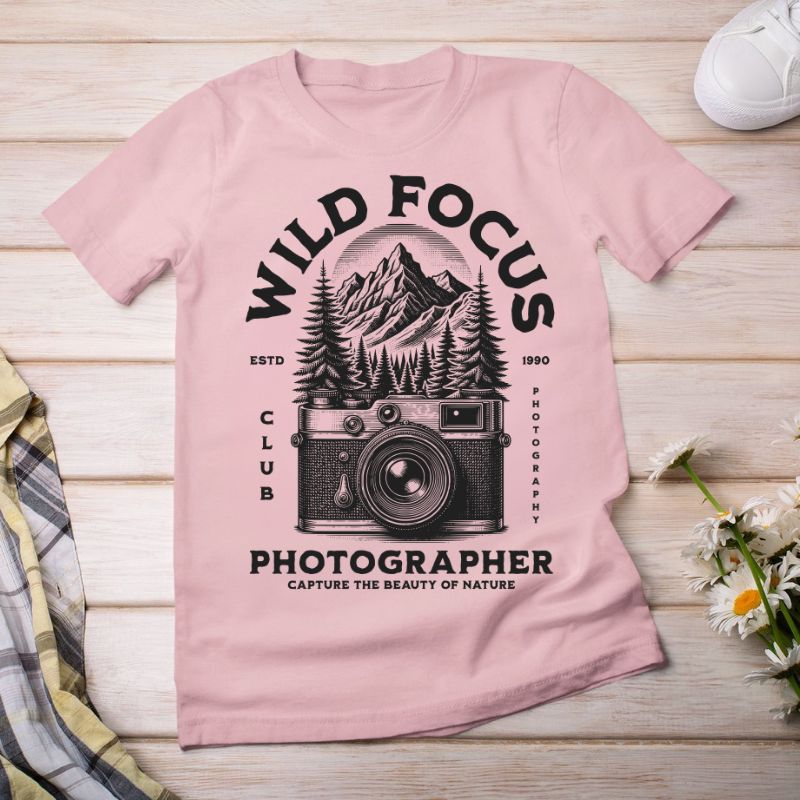 Wild Focus - Photography Tee