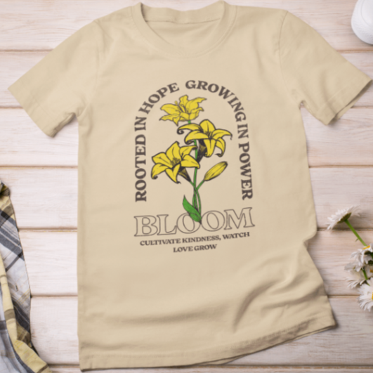 Rooted in Hope T-Shirt - T-Shirt by Journey Emporium