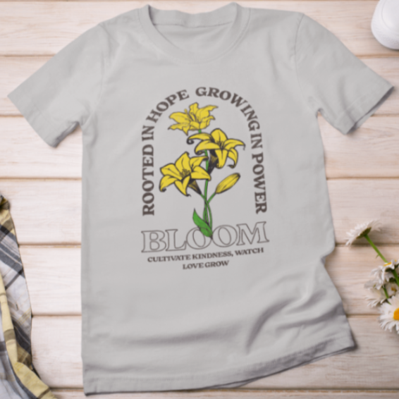 Rooted in Hope T-Shirt - T-Shirt by Journey Emporium