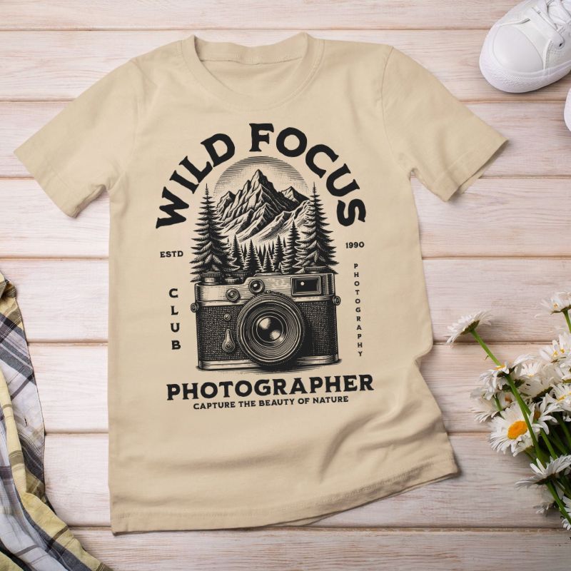 Wild Focus - Photography Tee