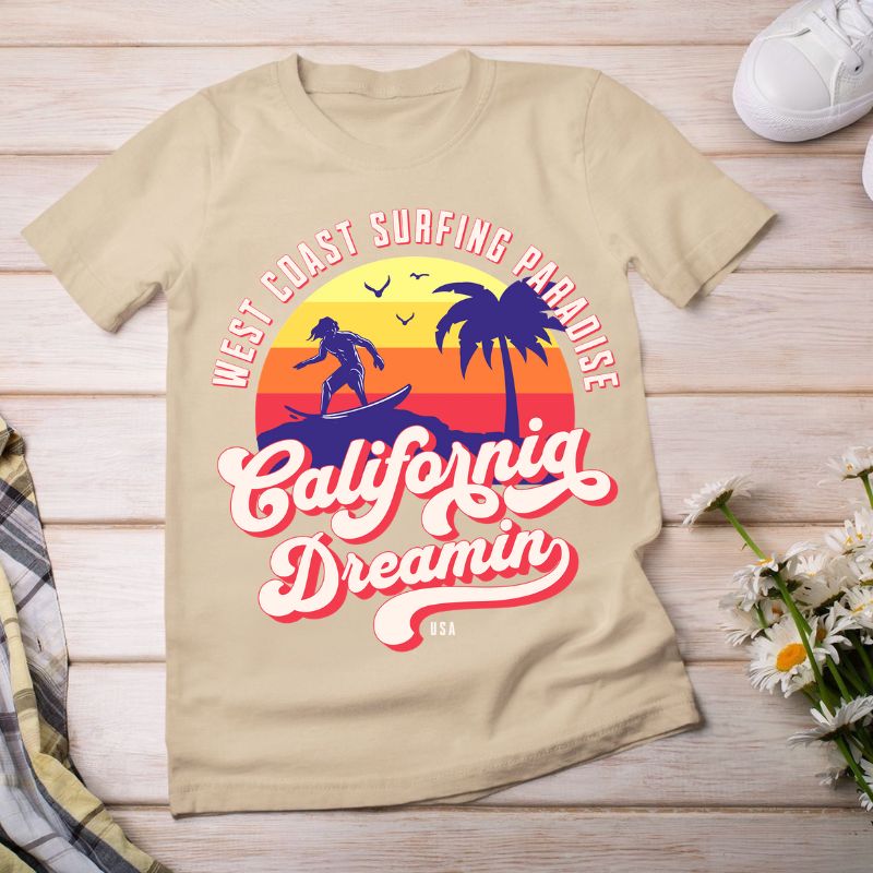 California Dreamin' Surf Tee