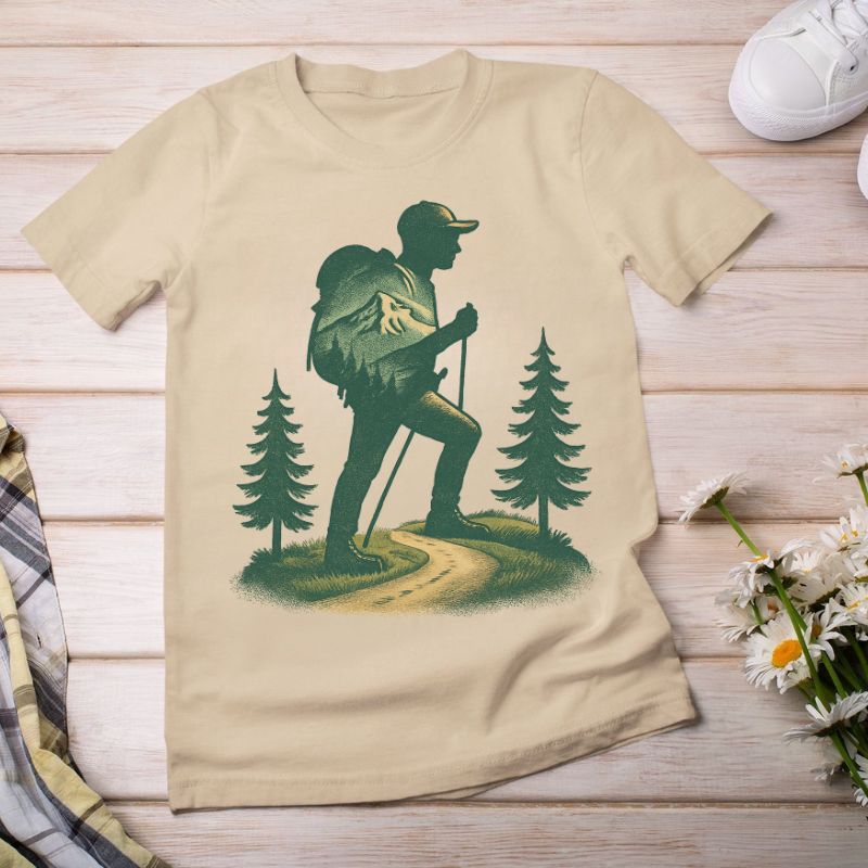 Hike The Trail Outdoor Adventure Shirt