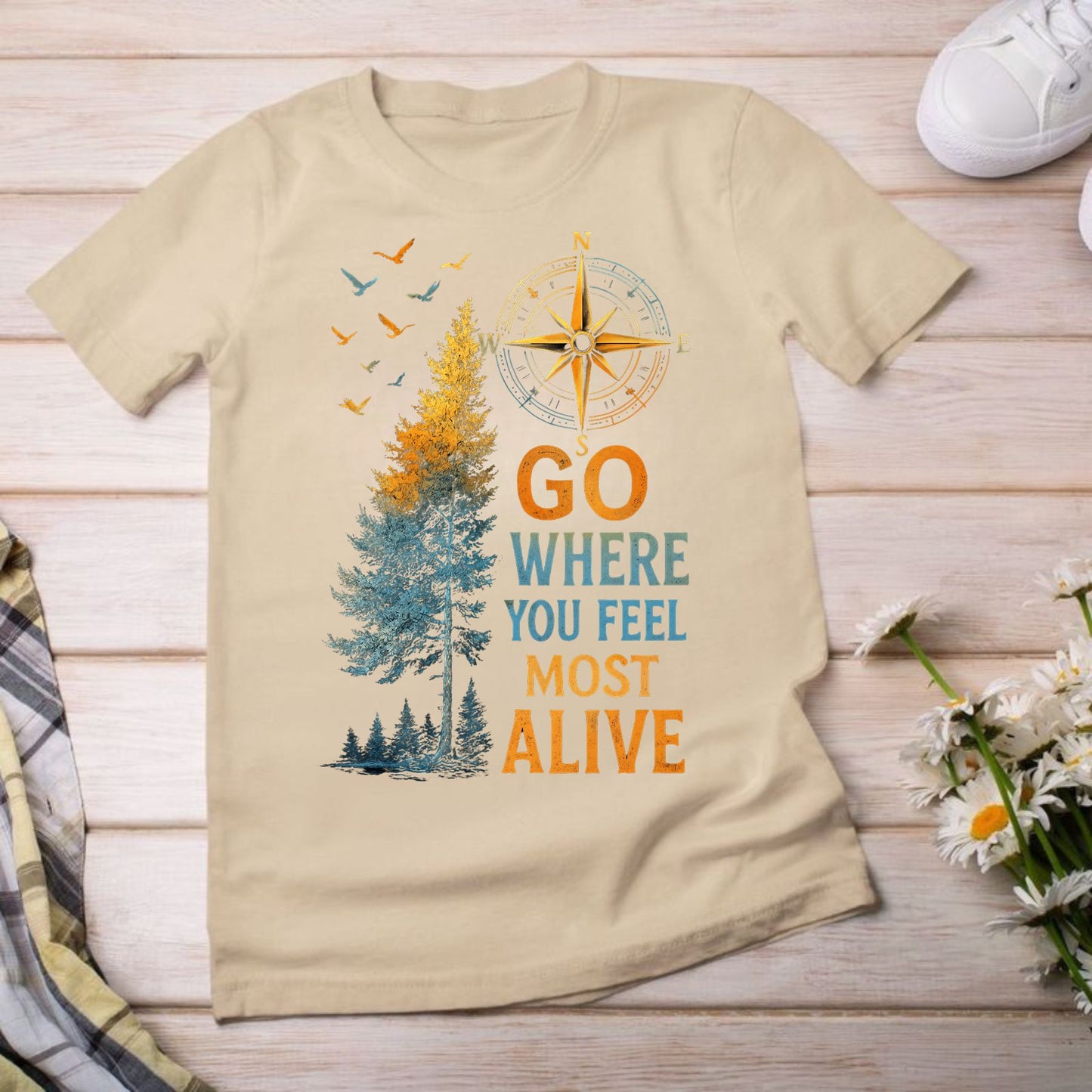 Go Where You Feel Most Alive Tee