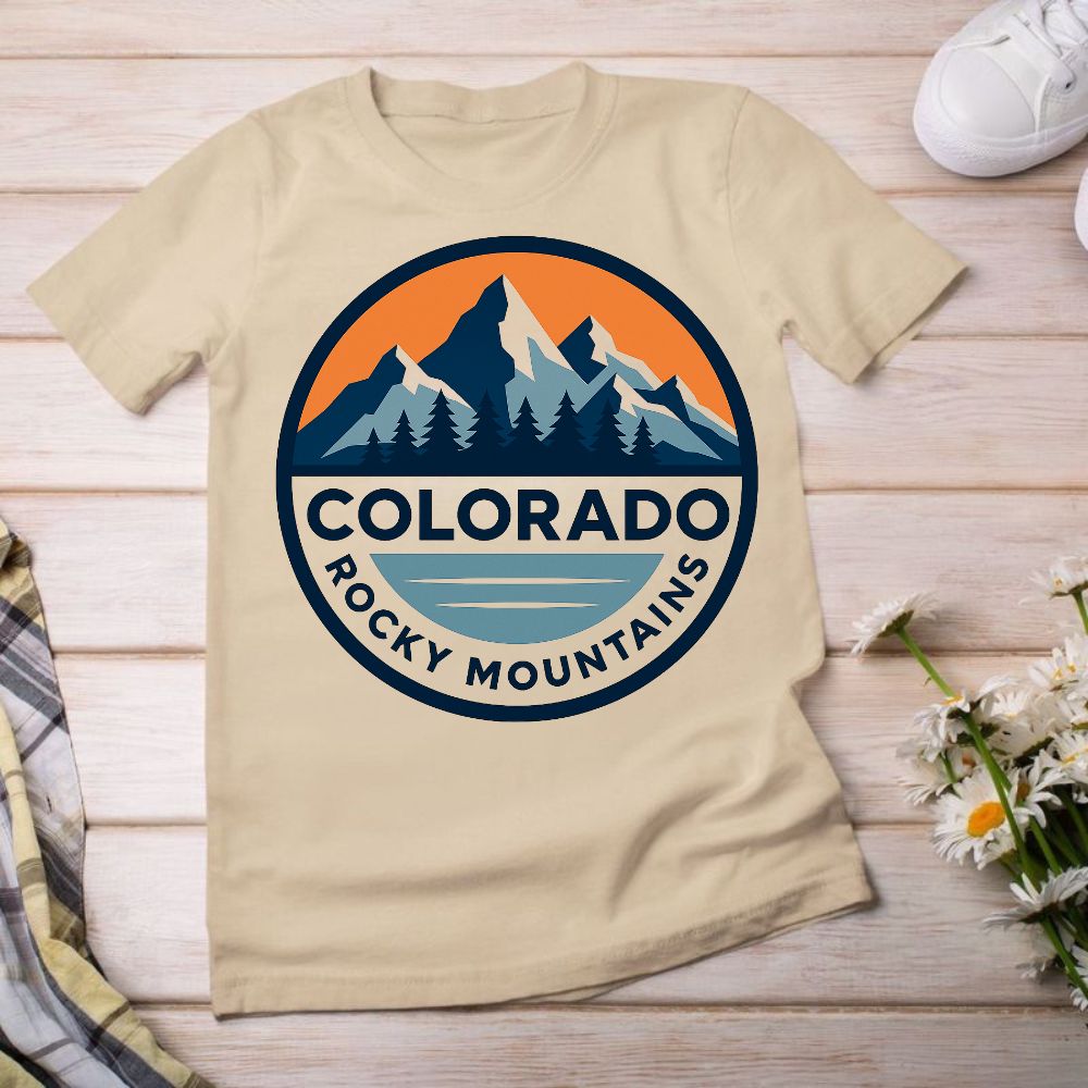 Colorado Rocky Mountains Vintage T-Shirt