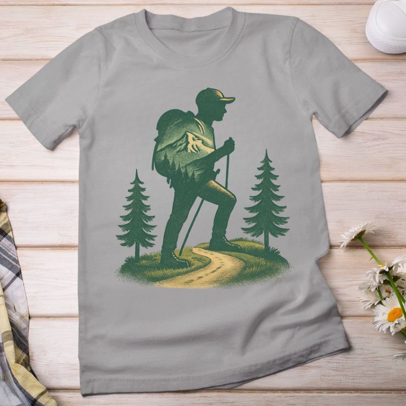 Hike The Trail Outdoor Adventure Shirt