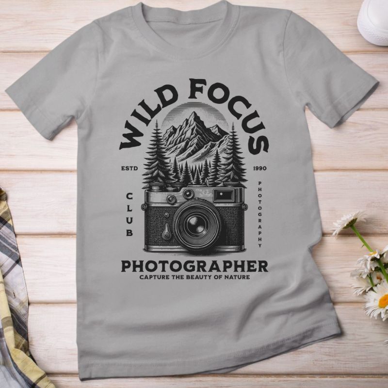 Wild Focus - Photography Tee