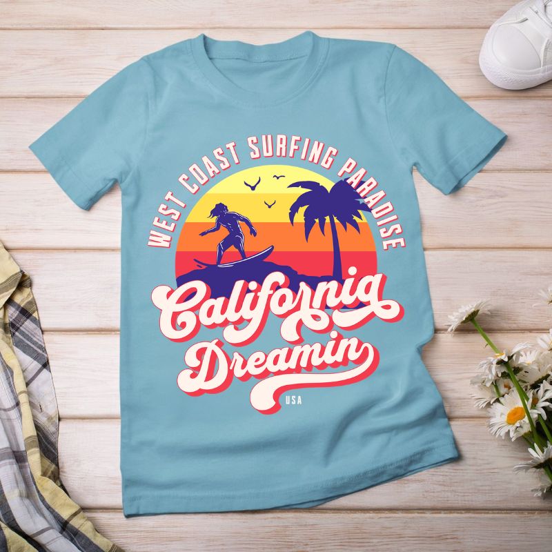 California Dreamin' Surf Tee