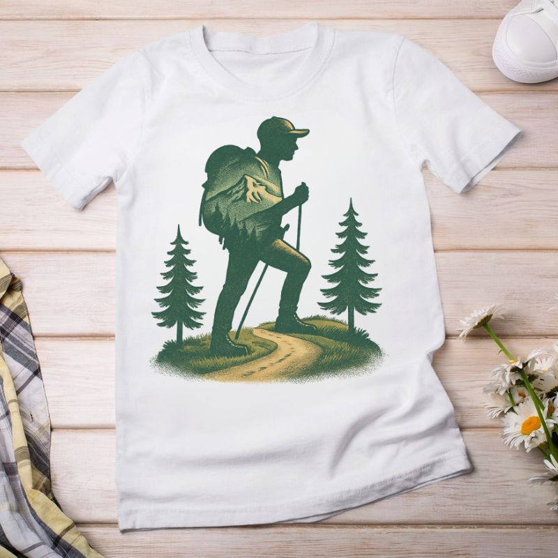 Hike The Trail Outdoor Adventure Shirt