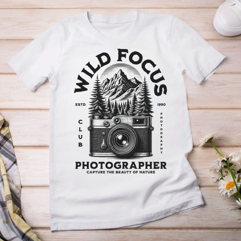 Wild Focus - Photography Tee