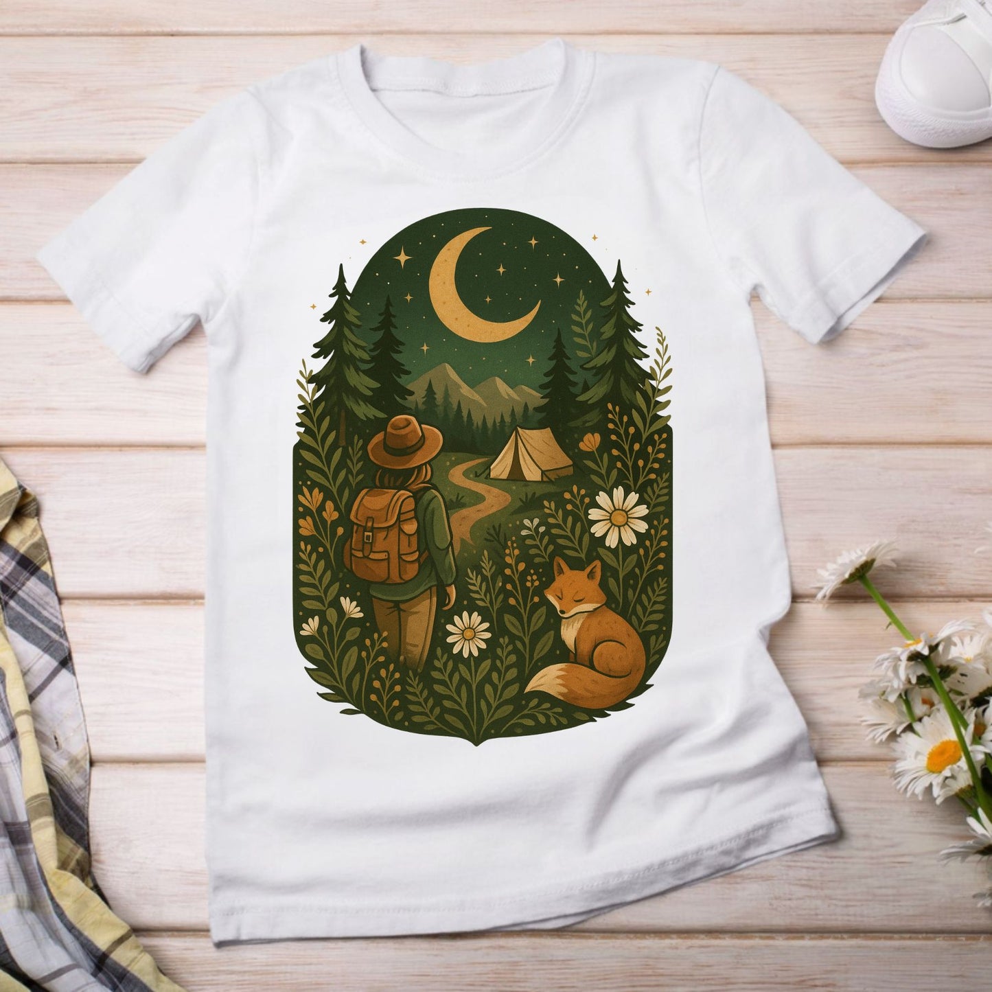 Nature By Night Illustrative Tee
