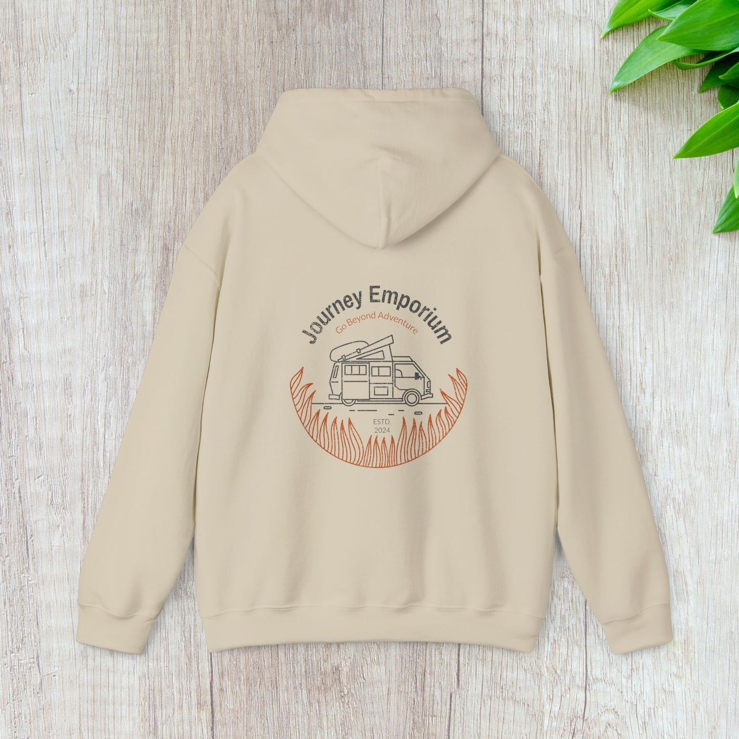 Cloudy Horizon Mountain Hoodie