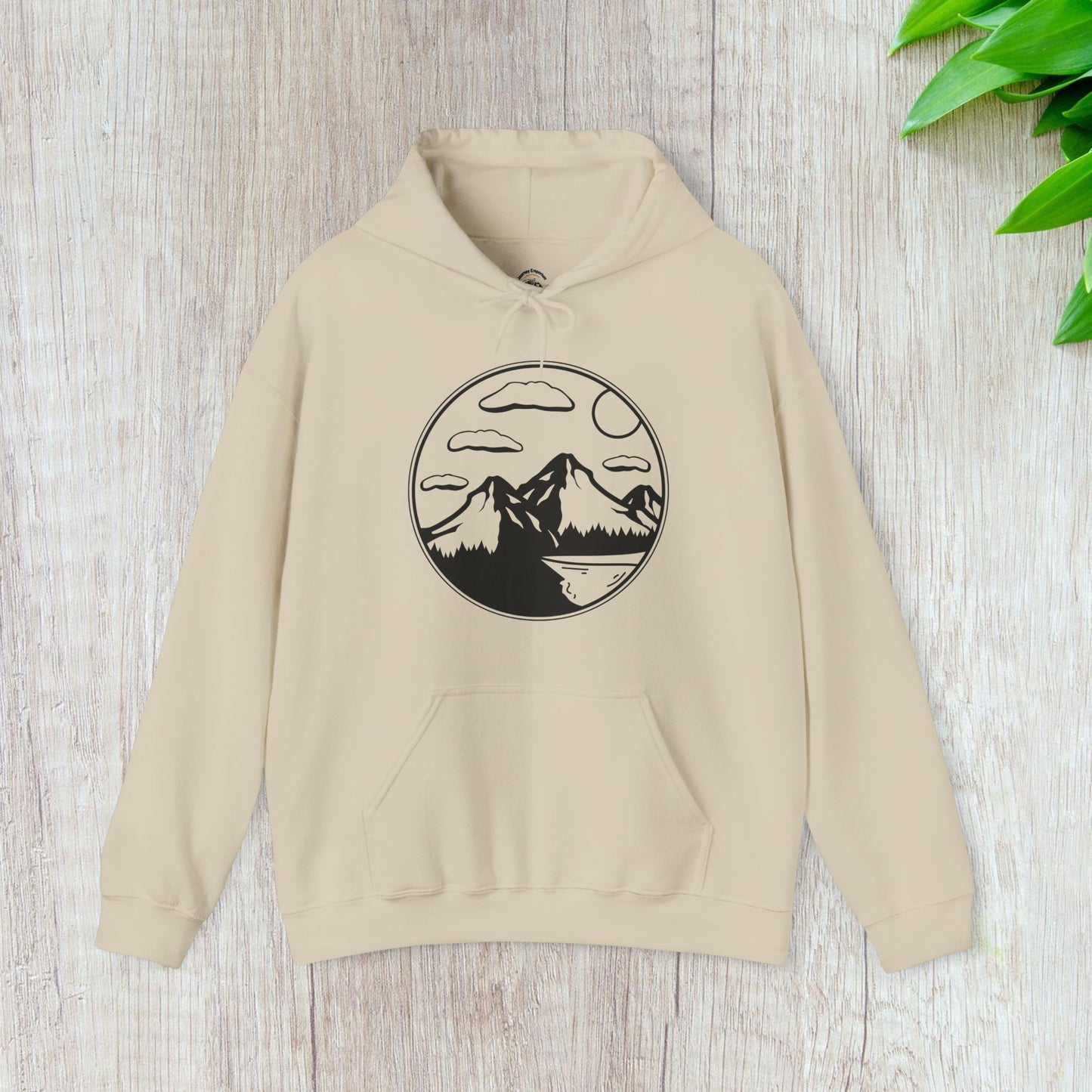 Cloudy Horizon Mountain Hoodie