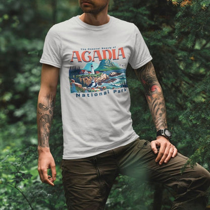 Acadia National Park Tee - T-Shirt by Journey Emporium
