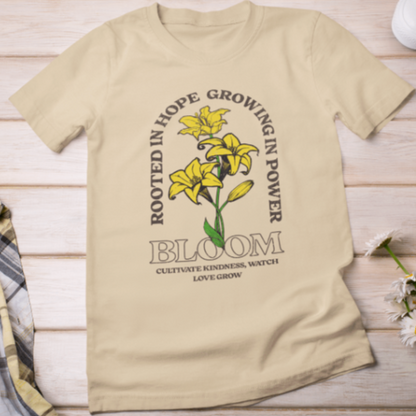 Rooted in Hope T-Shirt - T-Shirt by Journey Emporium