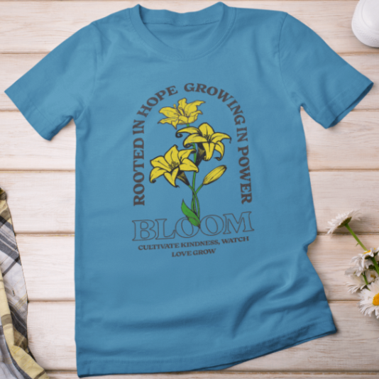 Rooted in Hope T-Shirt - T-Shirt by Journey Emporium