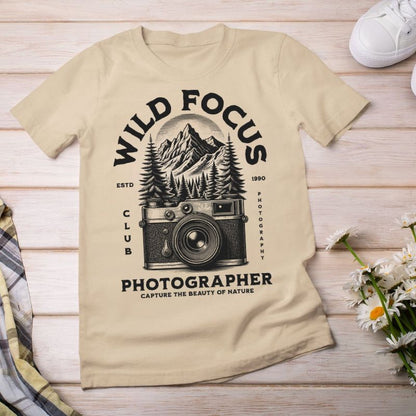 Wild Focus - Photography Tee