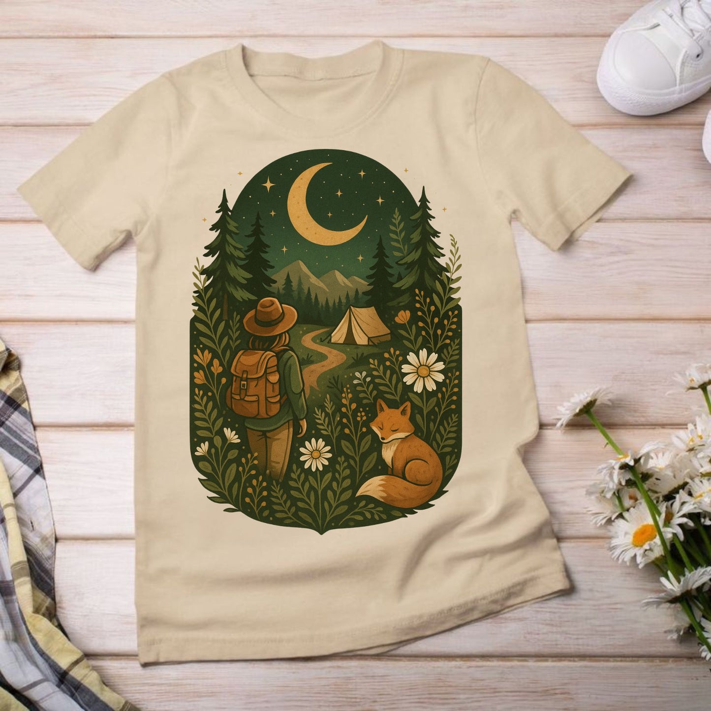 Nature By Night Illustrative Tee